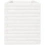 Massive Blumenkasten aus weißem Kiefernholz, 90x40x45,5 cm. von , Töpfe und Pflanzgefäße - Ref: Foro24-847269, Preis: 119,35 ...
