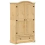 Korona-Schrank aus massivem Kiefernholz 102x52x186 cm von , Kleiderschränke - Ref: Foro24-4012156, Preis: 406,05 €, Rabatt: %