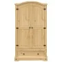 Korona-Schrank aus massivem Kiefernholz 102x52x186 cm von , Kleiderschränke - Ref: Foro24-4012156, Preis: 406,05 €, Rabatt: %