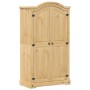 Korona-Schrank aus massivem Kiefernholz 102x52x186 cm von , Kleiderschränke - Ref: Foro24-4012154, Preis: 448,28 €, Rabatt: %