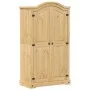 Korona-Schrank aus massivem Kiefernholz 102x52x186 cm von , Kleiderschränke - Ref: Foro24-4012154, Preis: 387,72 €, Rabatt: %