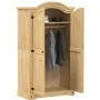 Korona-Schrank aus massivem Kiefernholz 102x52x186 cm von , Kleiderschränke - Ref: Foro24-4012154, Preis: 387,72 €, Rabatt: %