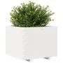 Jardinera madera maciza de pino blanco 60x60x49,5 cm de , Maceteros y jardineras - Ref: Foro24-847359, Precio: 126,00 €, Desc...