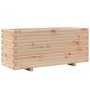 Massive Pinienholz-Pflanzkasten 110x40x49,5 cm von , Töpfe und Pflanzgefäße - Ref: Foro24-847378, Preis: 128,87 €, Rabatt: %