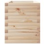 Jardinera madera maciza de pino 110x40x49,5 cm de , Maceteros y jardineras - Ref: Foro24-847378, Precio: 128,80 €, Descuento: %