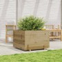 Pine wood planter impregnated 70x70x49.5 cm by , Pots and planters - Ref: Foro24-847367, Price: 163,02 €, Discount: %