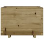 Pine wood planter impregnated 70x70x49.5 cm by , Pots and planters - Ref: Foro24-847367, Price: 163,02 €, Discount: %
