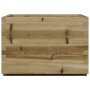 Eingelassener Kiefernholz-Pflanzkasten 70x70x49,5 cm von , Töpfe und Pflanzgefäße - Ref: Foro24-847367, Preis: 163,11 €, Raba...