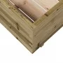 Eingelassener Kiefernholz-Pflanzkasten 70x70x49,5 cm von , Töpfe und Pflanzgefäße - Ref: Foro24-847367, Preis: 160,77 €, Raba...