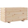 Massive Pinienholz-Pflanzkasten 90x40x49,5 cm von , Töpfe und Pflanzgefäße - Ref: Foro24-847373, Preis: 114,91 €, Rabatt: %