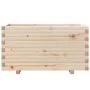 Massive Pinienholz-Pflanzkasten 90x40x49,5 cm von , Töpfe und Pflanzgefäße - Ref: Foro24-847373, Preis: 114,91 €, Rabatt: %