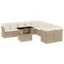 11-piece garden sofa set with beige synthetic rattan cushions by , Garden sets - Ref: Foro24-3266878, Price: 755,17 €, Discou...