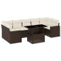 Garden set with 8 pieces of sofas and brown synthetic rattan cushions. by , Garden sets - Ref: Foro24-3267153, Price: 595,80 ...