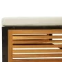 Gartentisch mit massivem Akazienholz-Hocker. von , Modulare Sofas für den Außenbereich - Ref: Foro24-367650, Preis: 185,67 €,...