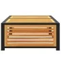 Mesa de jardín de madera maciza de acacia 68x68x30 cm de , Sofás modulares de exterior - Ref: Foro24-367644, Precio: 87,59 €,...