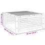 Massiver Gartentisch aus Akazienholz 68x68x30 cm von , Modulare Sofas für den Außenbereich - Ref: Foro24-367644, Preis: 88,90...