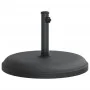 Round umbrella base for poles with Ø32/35/38 mm, 25 kg. by , Umbrella bases - Ref: Foro24-368670, Price: 80,56 €, Discount: %