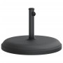Round umbrella base for poles with Ø32/35/38 mm, 25 kg. by , Umbrella bases - Ref: Foro24-368670, Price: 69,32 €, Discount: %