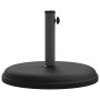 Round umbrella base for poles with Ø32/35/38 mm, 15 kg. by , Umbrella bases - Ref: Foro24-368672, Price: 51,70 €, Discount: %