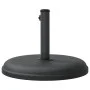 Round umbrella base for poles with Ø32/35/38 mm, 15 kg. by , Umbrella bases - Ref: Foro24-368672, Price: 62,40 €, Discount: %