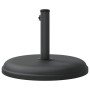 Round umbrella base for poles with Ø32/35/38 mm, 15 kg. by , Umbrella bases - Ref: Foro24-368672, Price: 51,70 €, Discount: %