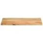 Tablero de mesa borde natural madera maciza mango 100x60x2,5 cm de , Tableros para mesas - Ref: Foro24-370718, Precio: 86,65 ...