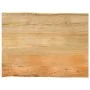 Massivholz-Tischplatte mit natürlicher Kante aus Mangoholz 70x60x3,8 cm. von , Tischplatten - Ref: Foro24-370739, Preis: 88,0...