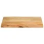 Solid mango wood natural edge table top 70x60x3.8 cm by , Table tops - Ref: Foro24-370739, Price: 88,06 €, Discount: %