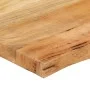 Solid mango wood natural edge table top 70x60x3.8 cm by , Table tops - Ref: Foro24-370739, Price: 88,06 €, Discount: %