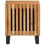 Solid acacia wood bedside table 40x34x46 cm by , Nightstands - Ref: Foro24-377418, Price: 64,20 €, Discount: %