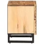 Solid rough mango wood bedside table 40x34x46 cm by , Nightstands - Ref: Foro24-377426, Price: 69,51 €, Discount: %