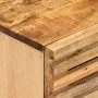 Solid rough mango wood bedside table 40x34x46 cm by , Nightstands - Ref: Foro24-377426, Price: 69,51 €, Discount: %