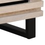 Mesita de noche madera maciza mango blanqueado 40x34x46 cm de , Mesitas de noche - Ref: Foro24-377472, Precio: 47,66 €, Descu...