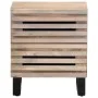 Solid bleached mango wood bedside table 40x34x46 cm by , Nightstands - Ref: Foro24-377432, Price: 51,87 €, Discount: %