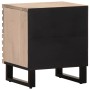 Solid bleached mango wood bedside table 40x34x46 cm by , Nightstands - Ref: Foro24-377432, Price: 52,28 €, Discount: %