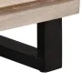 Solid bleached mango wood bedside table 40x34x46 cm by , Nightstands - Ref: Foro24-377432, Price: 51,87 €, Discount: %
