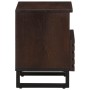Mesita de noche de madera maciza de mango 40x34x46 cm de , Mesitas de noche - Ref: Foro24-377470, Precio: 45,21 €, Descuento: %