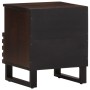 Mesita de noche de madera maciza de mango 40x34x46 cm de , Mesitas de noche - Ref: Foro24-377470, Precio: 45,21 €, Descuento: %