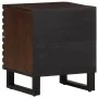 Mesita de noche de madera maciza de mango 40x34x46 cm de , Mesitas de noche - Ref: Foro24-377430, Precio: 60,50 €, Descuento: %