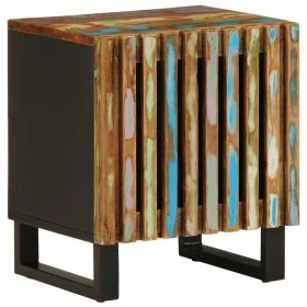Mesita de noche de madera maciza reciclada 40x34x46 cm de , Mesitas de noche - Ref: Foro24-377424, Precio: 44,94 €, Descuento: %
