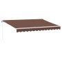 Manuelle ausziehbare Markise in Braun, 350x250 cm. von , Markisen - Ref: Foro24-3215631, Preis: 394,38 €, Rabatt: %