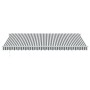 Manual retractable awning in anthracite gray and white, 500x300 cm. by , Awnings - Ref: Foro24-3216033, Price: 352,68 €, Disc...