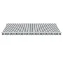 Manual retractable awning in anthracite gray and white, 500x300 cm. by , Awnings - Ref: Foro24-3216033, Price: 412,17 €, Disc...