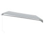 Manuelle ausfahrbare Markise in Anthrazitgrau und Weiß 500x300 cm. von , Markisen - Ref: Foro24-3216033, Preis: 431,30 €, Rab...