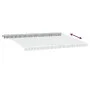 Toldo retráctil manual gris antracita y blanco 500x300 cm de , Toldos - Ref: Foro24-3216033, Precio: 421,24 €, Descuento: %