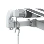 Manual retractable awning in anthracite gray and white, 500x300 cm. by , Awnings - Ref: Foro24-3216033, Price: 412,17 €, Disc...