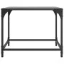 Schwarzer Glastisch mit Stahlrahmen, 50x50x40 cm. von , Couchtisch - Ref: Foro24-845968, Preis: 34,99 €, Rabatt: %