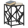 Stahl-Couchtisch mit schwarzer Glasoberfläche 30x30x41 cm von , Couchtisch - Ref: Foro24-845989, Preis: 32,63 €, Rabatt: %