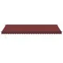 Manual retractable awning with LED lights burgundy 600x350 cm by , Awnings - Ref: Foro24-3215011, Price: 581,79 €, Discount: %