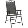 Faltbare Gartenstühle, 2 Stück, Stahl und Textilene, Melange-Grau. von , Gartenstühle - Ref: Foro24-360200, Preis: 91,17 €, R...